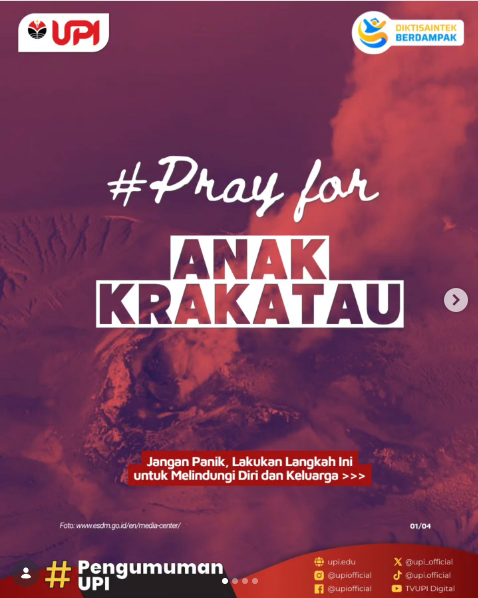 #Pray For Anak Krakatau